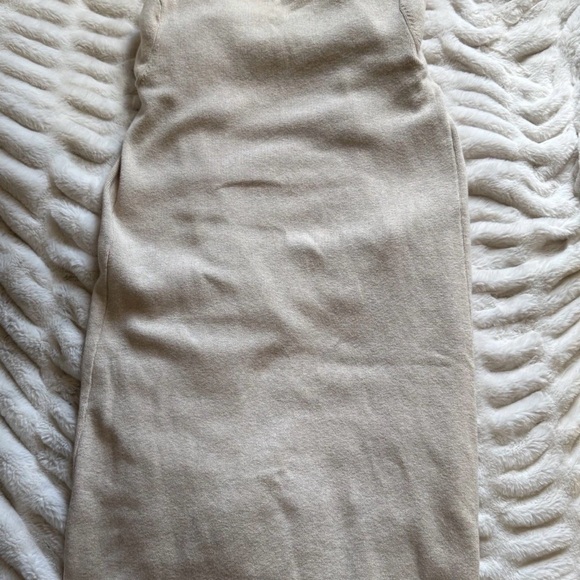 Loft Cardigan Sweater Women Cream Petite XXS Long Sleeve Open Front Pockets Soft - Picture 4 of 4